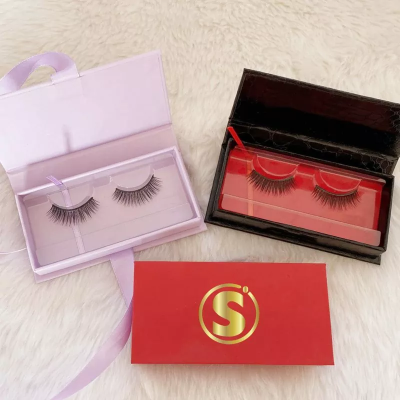 Logotipoa Stamping Magnet Flip Eyelash Box